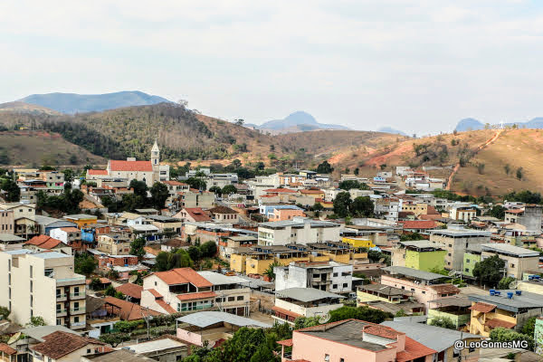 Vista parcial da cidade de Mutum-MG (15/09/2019)